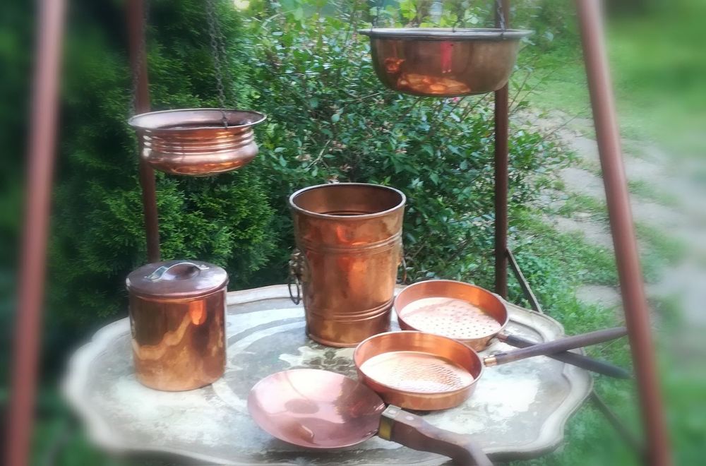 Месингови съдове и хаванчета