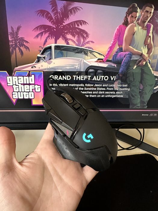 Mouse Logitech G502 Hero Gaming
