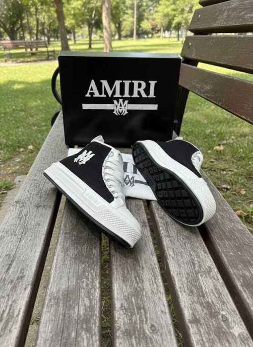 Adidasi AMIRI Court - Ghete Premium - Full Box