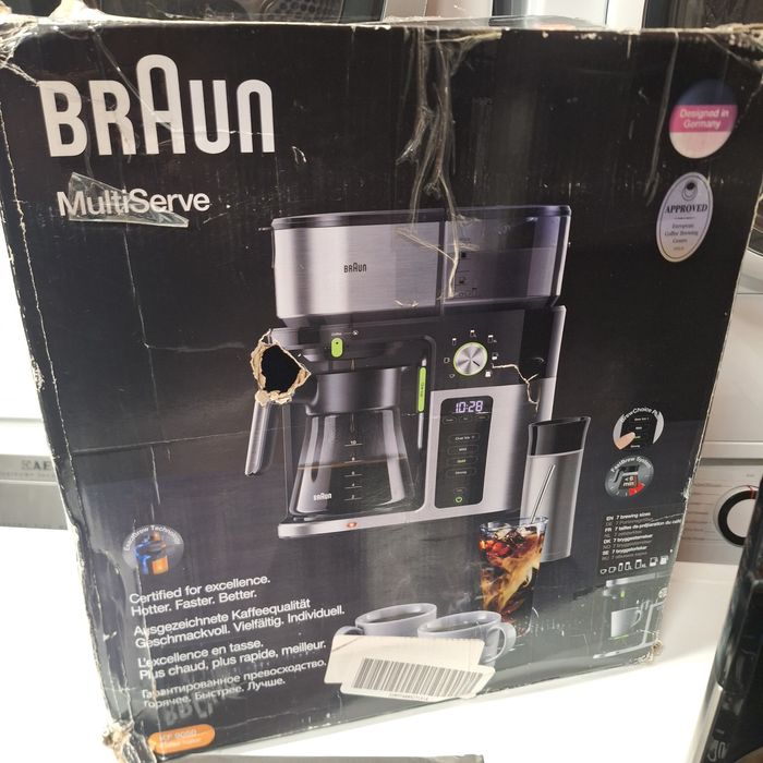 Кафе машина Braun Multiserve внос от Германия - нова неизползвана