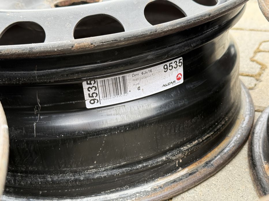 4бр. Железни 16” Джанти 5х112 за -AUDI/VW/SKODA/SEAT/VAG- 6Jx16H2,ET50