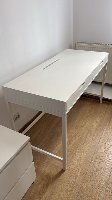 Birou Ikea Alex, alb