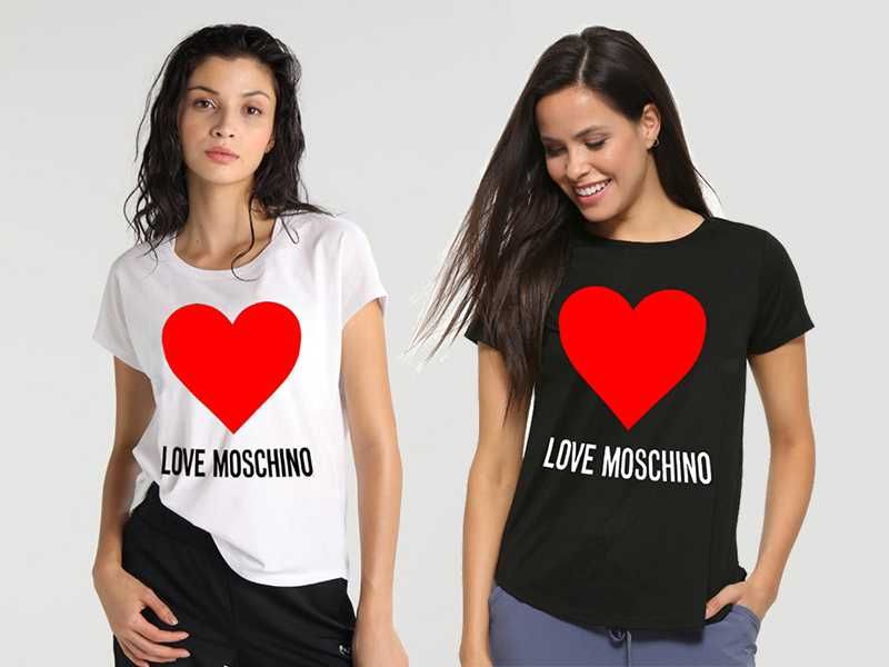 Дамска тениска Love Moschino принт 8 модела
