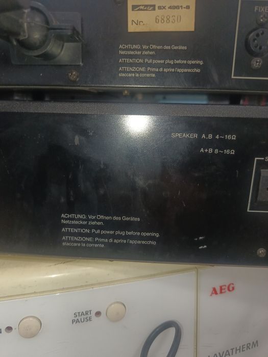 Продавам усилвател и тунер METZ,моделAX 4960-S и SX 4961-SHи