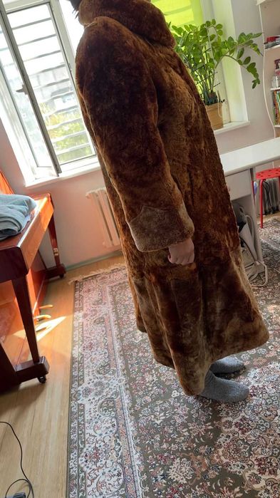 Шуба цигейка советская