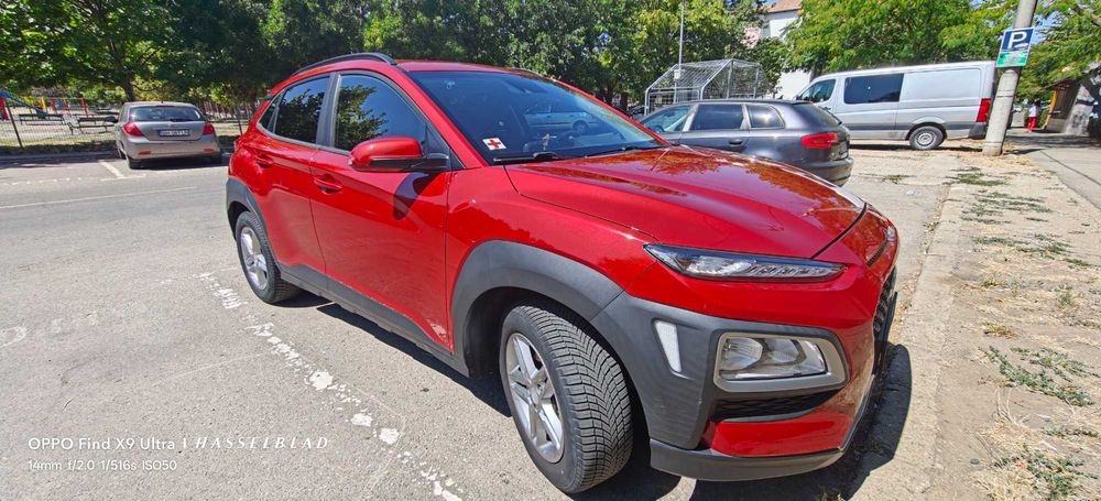 vand hyundai kona 2020 rosie stare foarte buna,prim proprietar 78960km