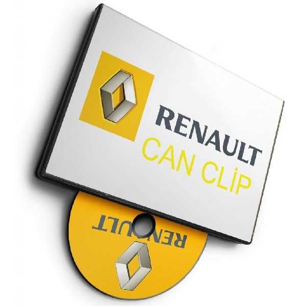 Renault Can Clip v214 sau v225 soft diagnoza + baza Reprog 191