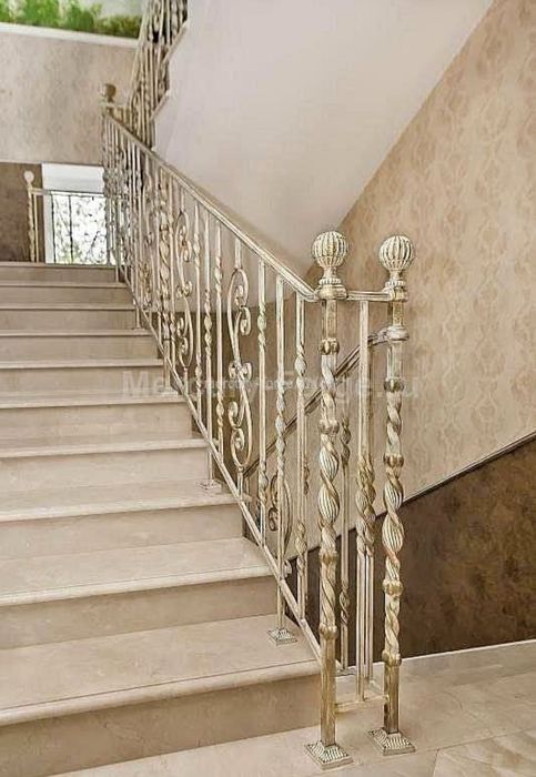 Balustrada din fier forjat brut turnat