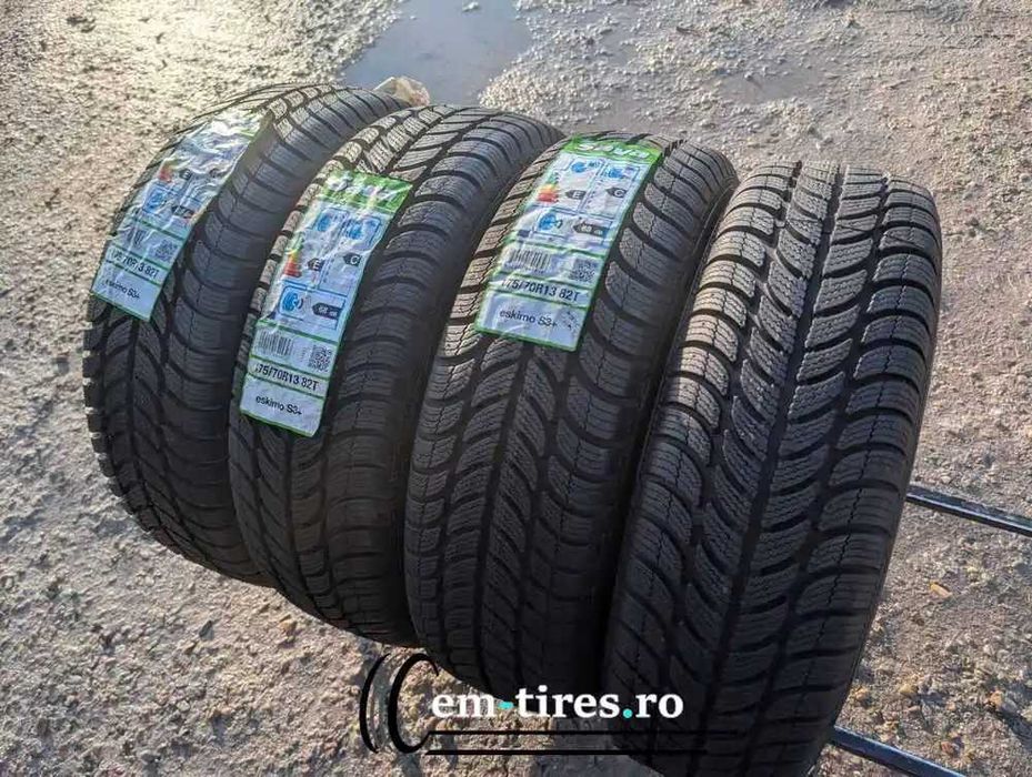 175/70 R13 • Iarna • Sava Eskimo S3+ 82T | 4 buc | Pret/buc