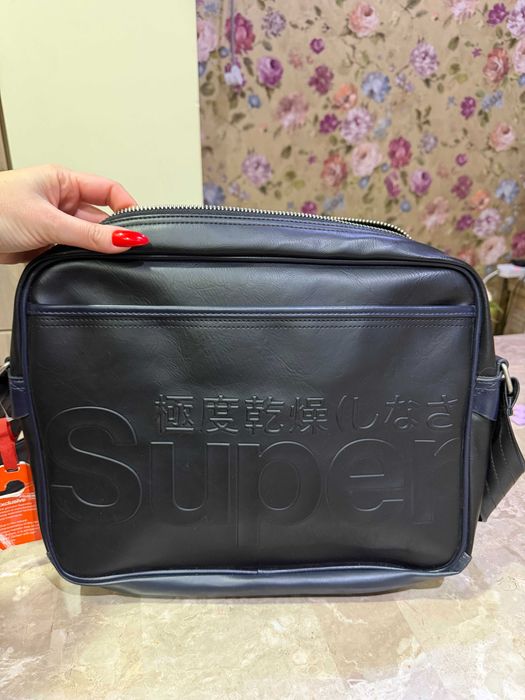 Мужская сумка Super Dry original для ноутбука