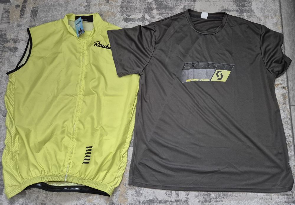 Vesta si tricou ciclism scott, trek, giant, cannondale, specialized