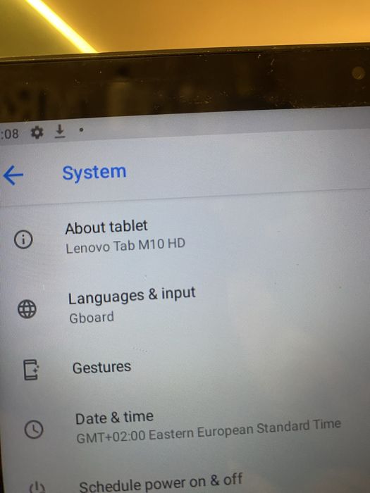 Таблет Lenovo Tab M10 hd