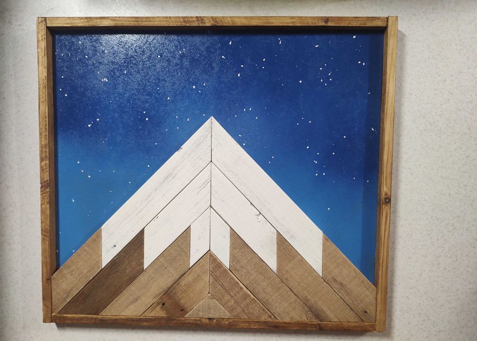 Ръчно изработен дървен висящ рафт за тоалетна / баня/кухня/градина