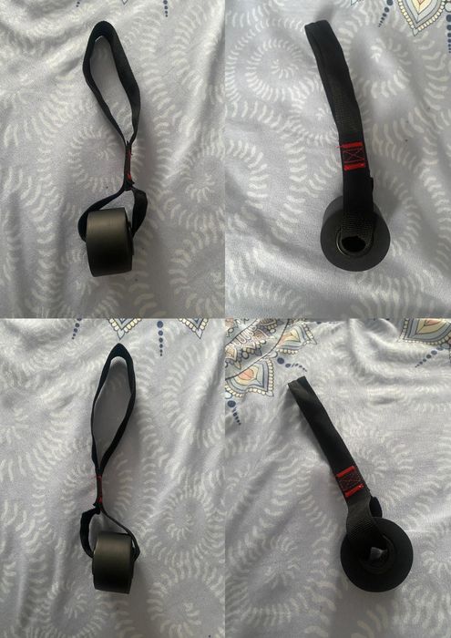 Ancoră ușă pentru benzi elastice, negru