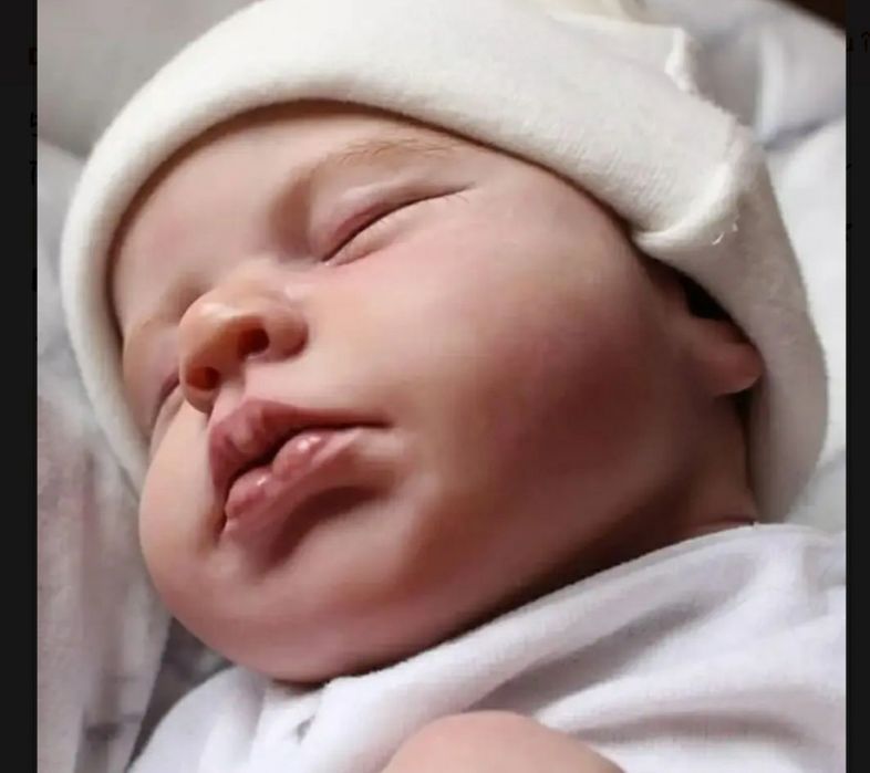 Păpușă  nou născut reînviat  50 cm