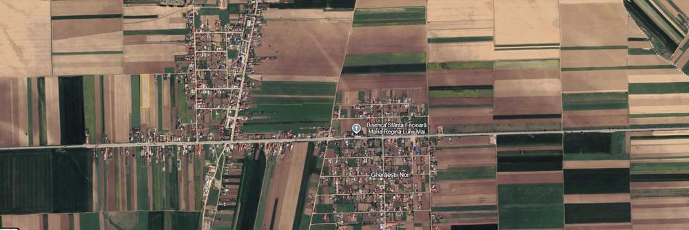 Teren 9.443 mp Botesti - Barticesti (langa E85), Intravilan+Extravilan