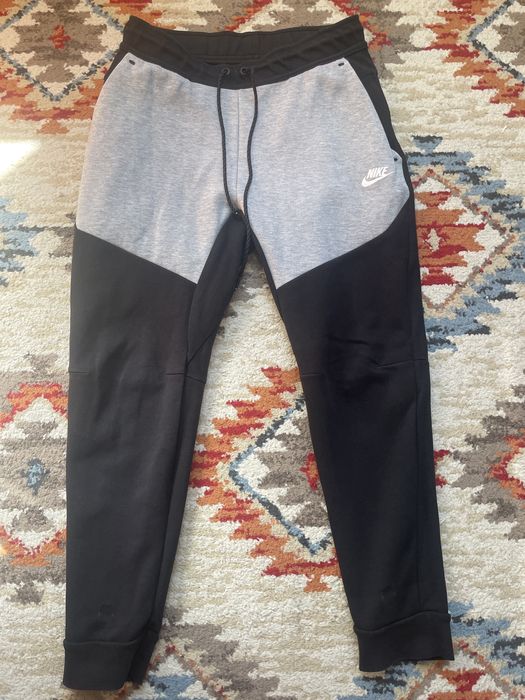 Pantaloni Tech Fleece Negru Gri