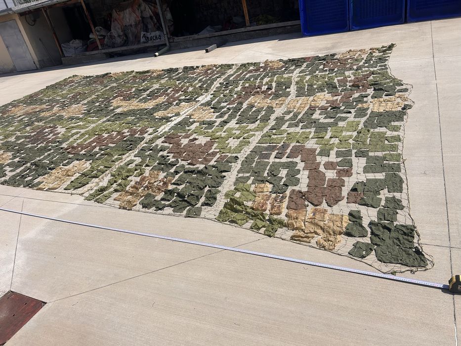 Комуфлажна мрежа 9.50см на 6.00 см