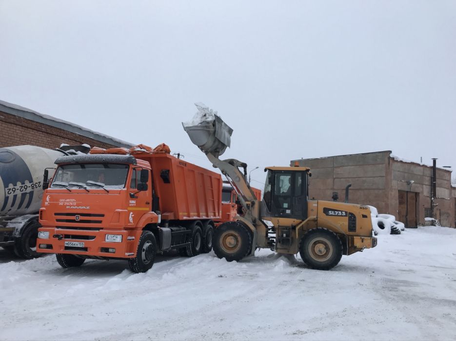 Вывоз снега уборка снега