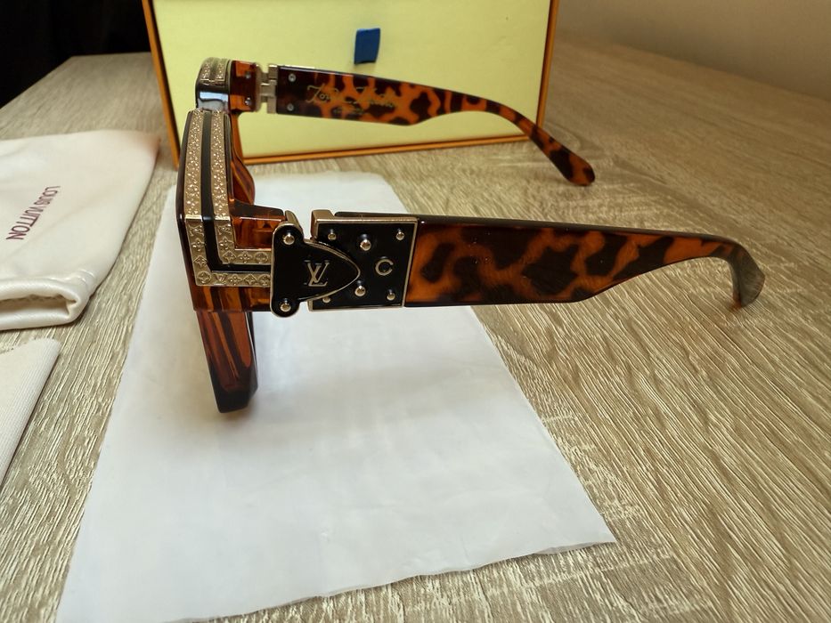 Ochelari de soare Louis Vuitton Millionaire model leopard