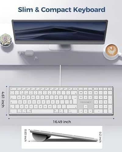 Нова жична USB Type-C клавиатура за лаптоп MacBook iMac Mac mini QWERTY UK