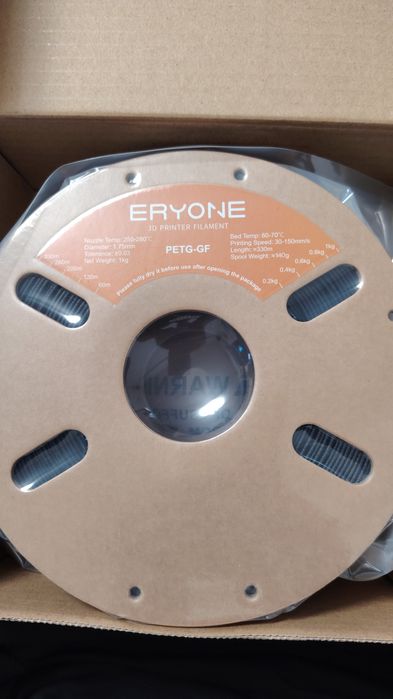 Filament PETG -GF Eryone negru