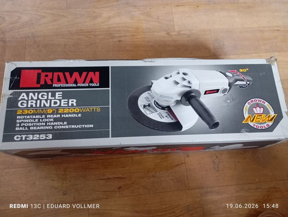 Болгарка Crown 230 mm