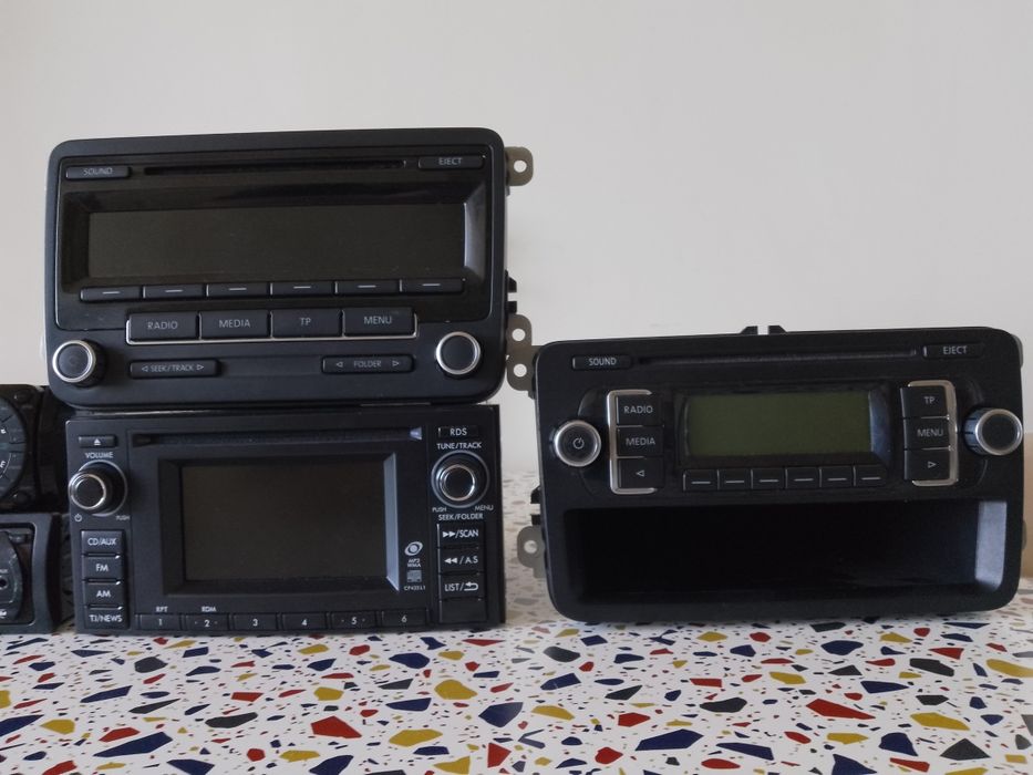 Obiecte vintage auto, Radio/Cd Wolkswagen, Caddy și golf plus 10! Poze reale. Cd pt Subaru