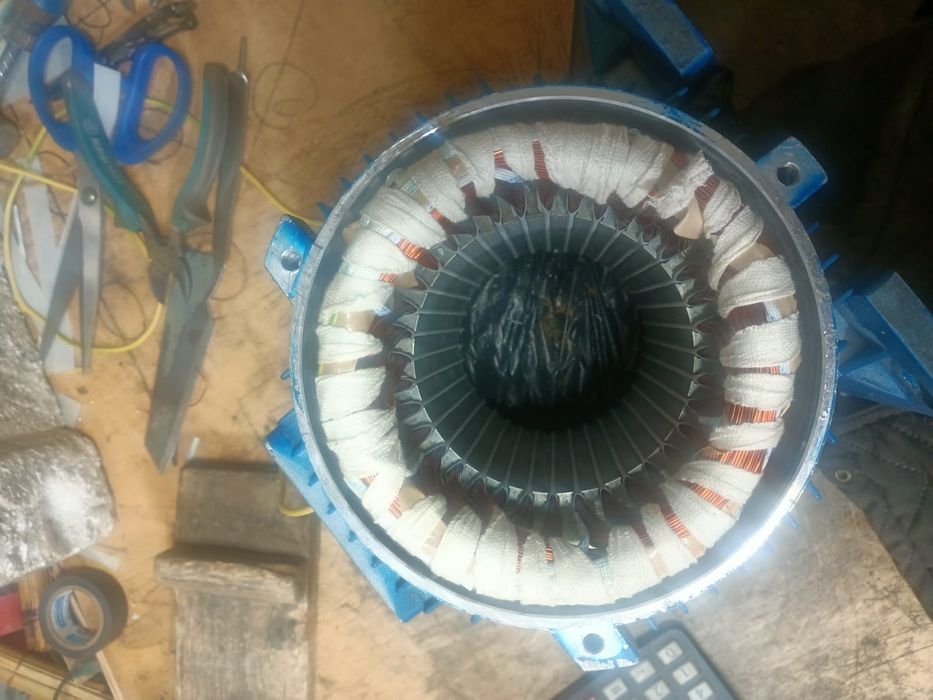 Ремонт перемотка электродвигателей