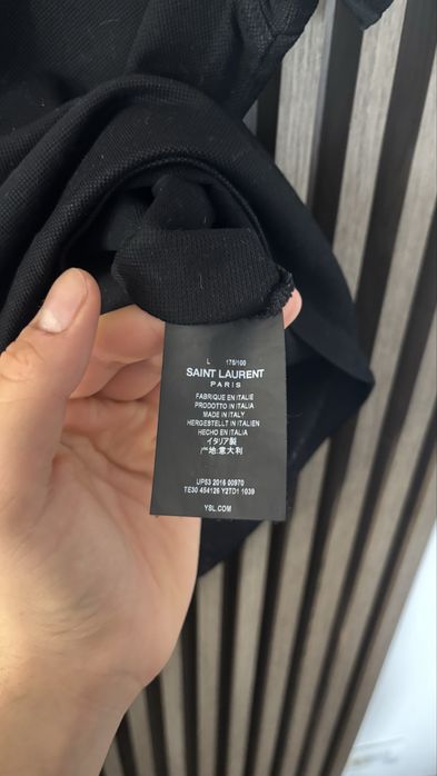 Saint Laurent tricou polo