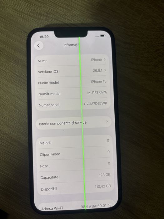 Iphone 13 negru disponibil