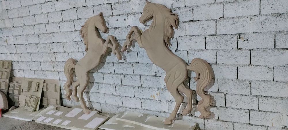 Новогодний декор из пенопласта