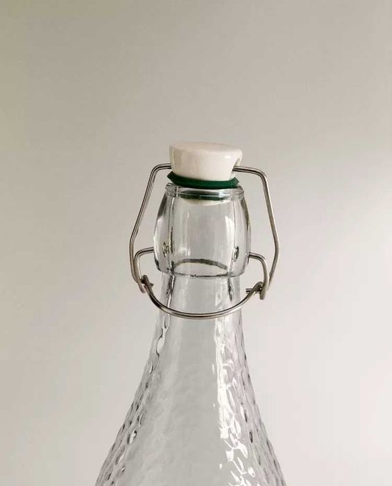 Стъклени бутилки с керамична тапа клипс