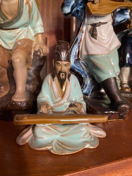 Bibelouri pescari chinezi