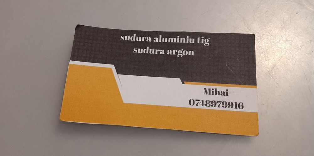 Sudura porti, sudura aluminiu, tig, argon