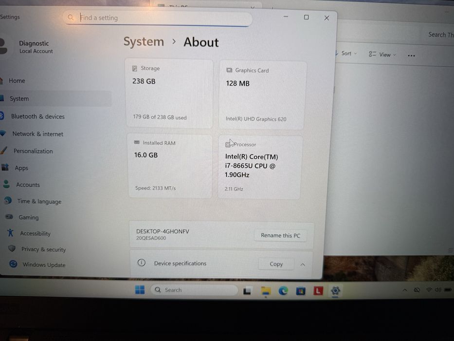 Laptop Thinkpad X1 Carbon 7th Gen cu diagnoza BMW ISTA+