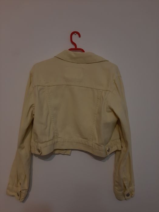 vand geaca de blugi cropped