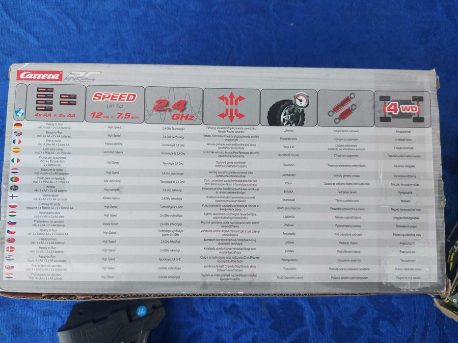 Masina Telecomanda Desert Truck, Plastic, 6 ani+, 12km/h, Verde