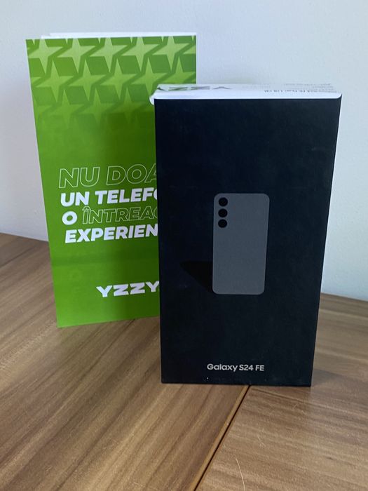 Samsung S24 FE, 128 GB, Graphite, Ca nou, Cod produs: 8895