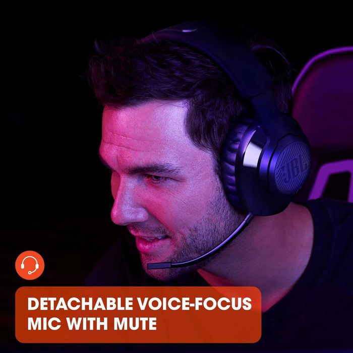 JBL Геймърски Безжични Слушалки Quantum 350 Wireless 2.4GHz с Микрофон