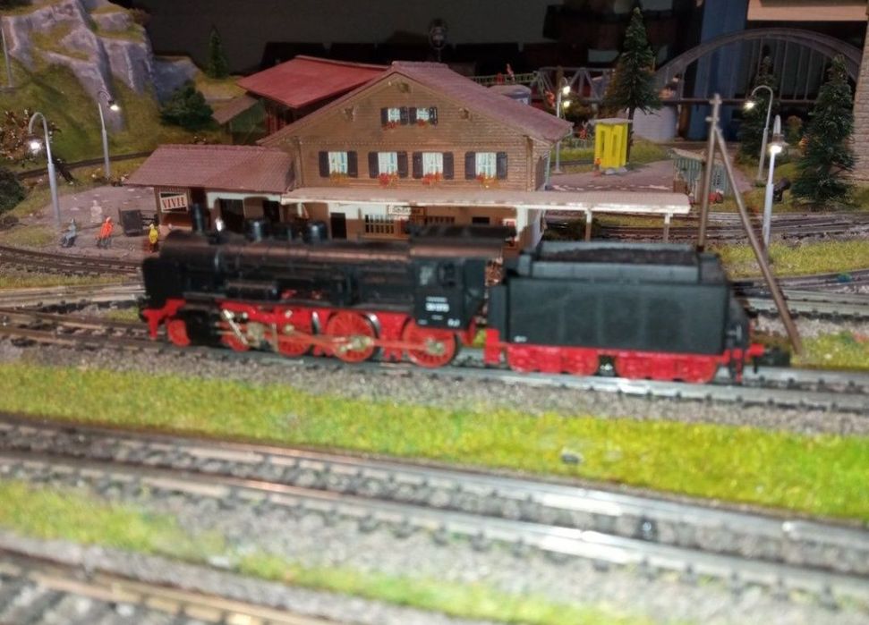 Locomotivă Arnold BR 38 la scara N, cu lăţime de 9 mm