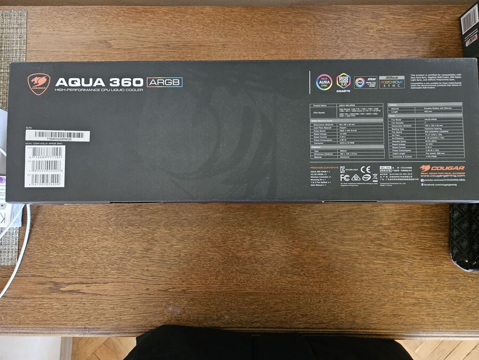 Водно охлаждане ЧИСТО НОВО 360mm