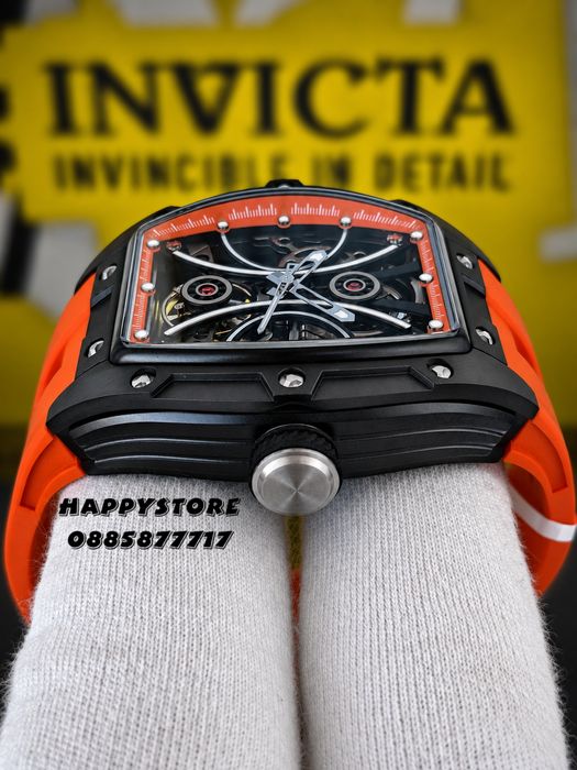 INVICTA Orange Reactor automatic 42 mm, Инвикта нов мъжки часовник