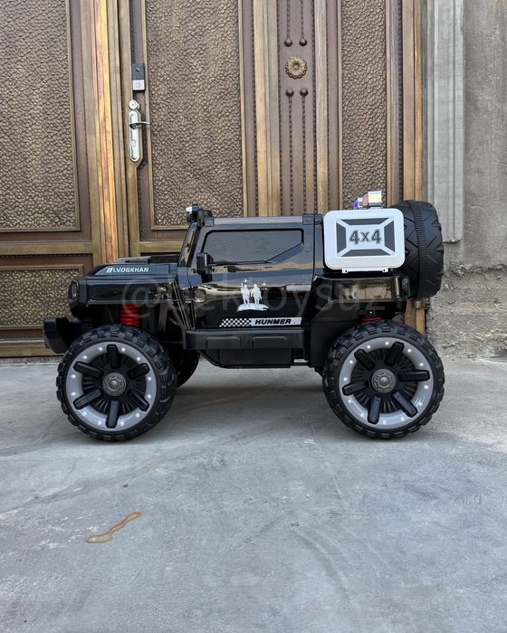 Детский электромобиль Jeep 12V 4x4 UTV с пультом 2 места EVA колёса
