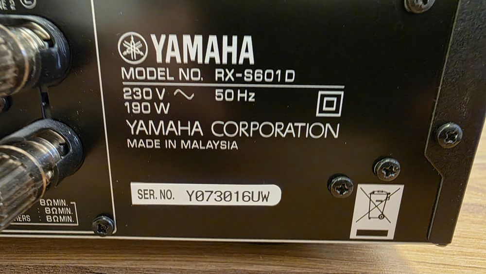 Yamaha RX-S601D 5.1