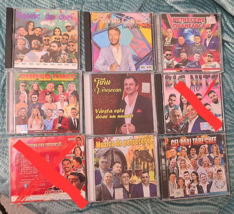 Vand CD-uri Manele si Muzica Romaneasca