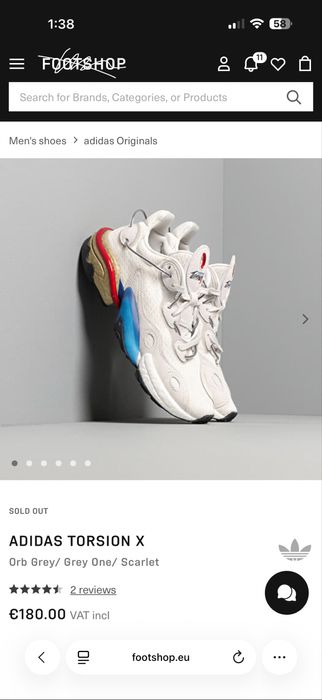 Мъжки обувки Adidas Torsion X 45 1/3