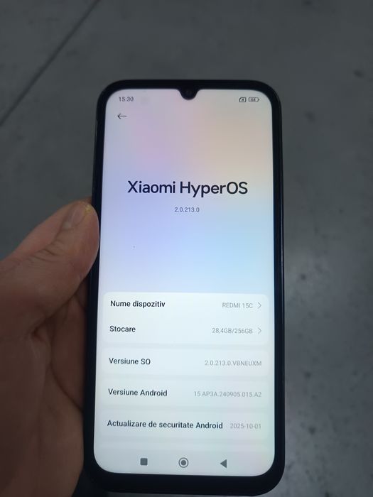 Redmi 15 c .256 gb