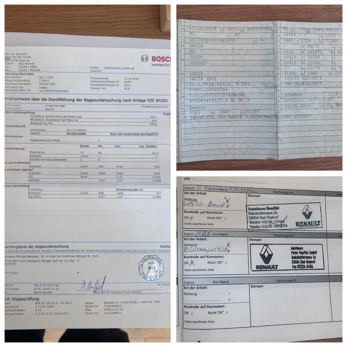 Dacia Lodgy 7 locuri euro 6 -impecabila-