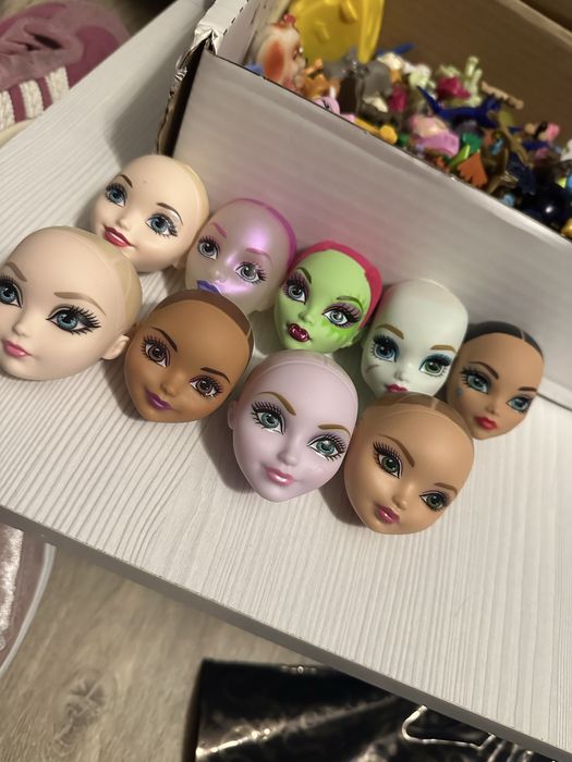 Головы для ооак monster high и ever after high